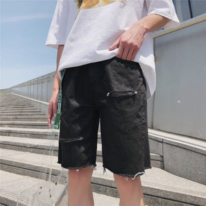 [Korean Style] Nero Denim Short Pants