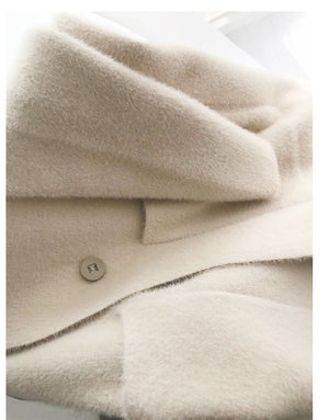[Korean Style] Snowflacks High Quality Wool Long Overcoat