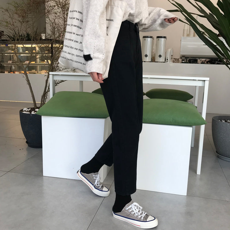 [Korean Style] Jessi Straight Pants