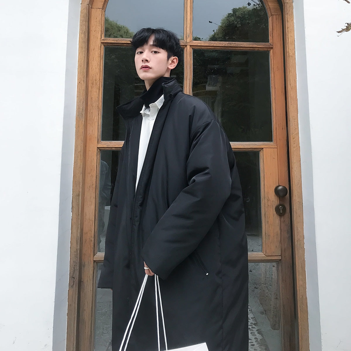 [Korean Style] Waterproof Snow Long Padded-Jackets