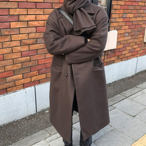 [Korean Style] Modal Cotton Long Coat