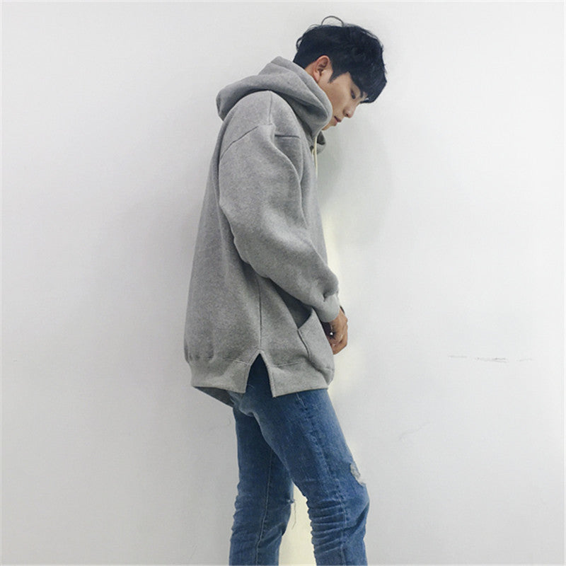 [Korean Style] Minimal Grey Hoodie