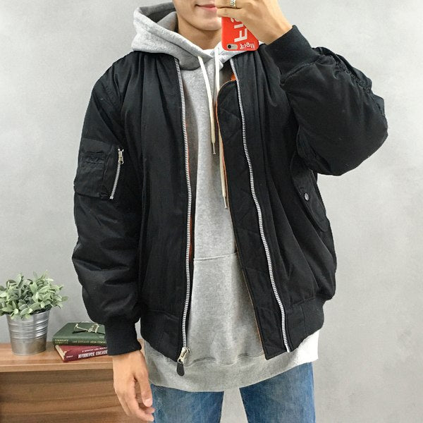 [Korean Style] Minimal Grey Hoodie