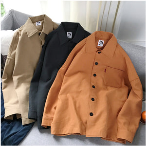 [Korean Style] Latif Solid Color Jacket