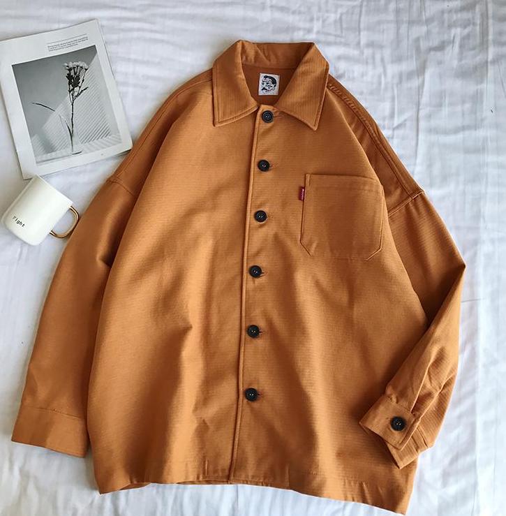 [Korean Style] Latif Solid Color Jacket
