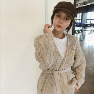 [Korean Style] Chelsea V Neckline Wrap Knit