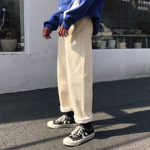 [Korean Style] Lucus Casual Straight Color Denim Pants