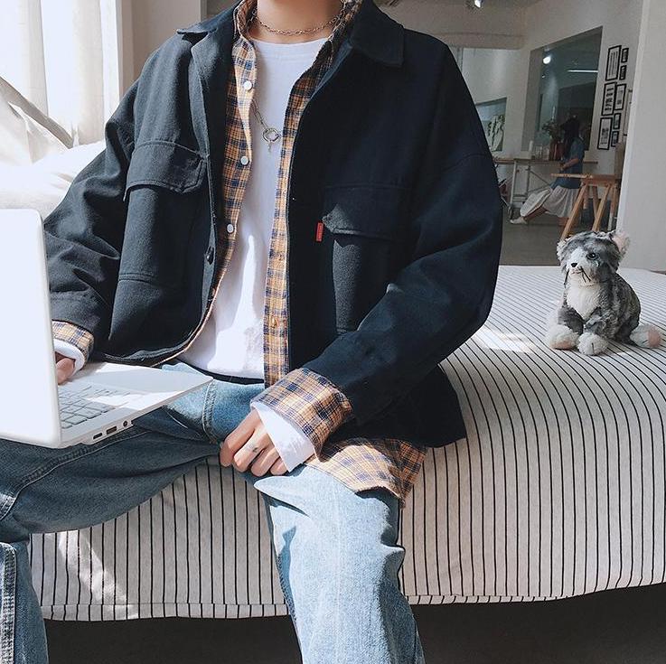 [Korean Style] Roy Casual Oversized Jacket