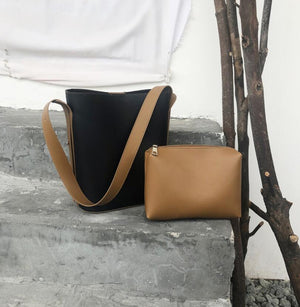 [Korean Style] Casa Minimal Bucket Shoulder Bag