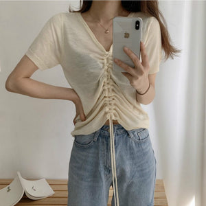 [Korean Style] Jeeh Knit Top