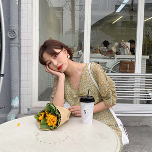 [Korean Style] Briz Flotal Summer Dress