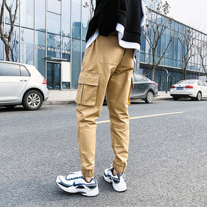 Korean Style] Andrew Black/khaki Jogger Sweatpants – Ordicle