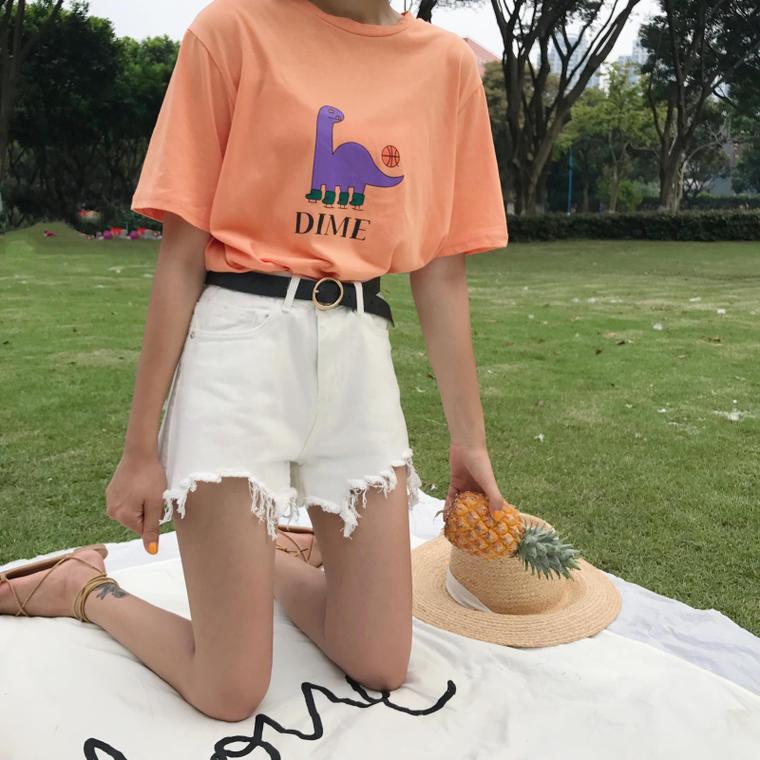 [Korean Style] Marcuz High Waist Denim Shorts