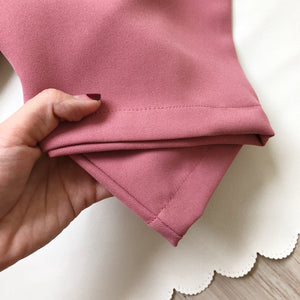 [Korean Style] Gabrial High Waist Cropped Trouser